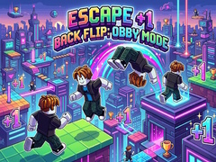 Hra Escape +1 Back Flip: Obby Mode