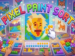 Hra Pixel Paint Sort