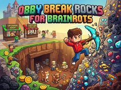 Hra Obby: Break Rocks For Brainrots