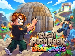 Hra Push Rock For Brainrots