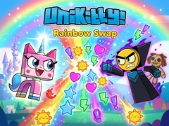 Hra Unikitty Rainbow Swap