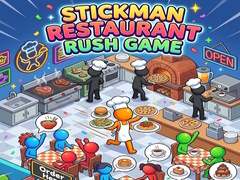 Hra Stickman Restaurant Rush Game