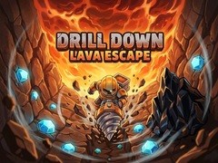 Hra Drill Down: Lava Escape