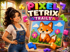 Hra Pixel Tetrix Trails