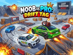 Hra Noob vs Pro: Drift Tag