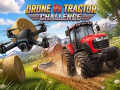 Hra Drone vs Tractor Challenge