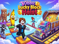 Hra Obby: Lucky Block Heist
