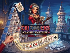 Hra Tri Towers Classic Solitaire