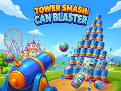 Hra Tower Smash: Can Blaster