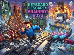 Hra Keyboard Escape: Brainrot Boss 