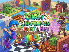 Hra Obby: Chameleon - Paint & Hide