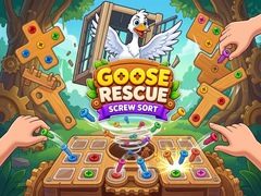Hra Goose Rescue: Screw Sort
