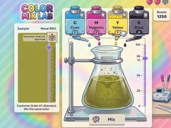 Hra Color Mix Lab