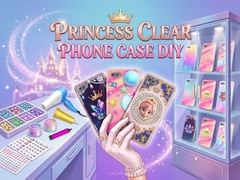 Hra Princess Clear Phone Case DIY