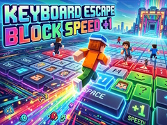 Hra Keyboard Escape Block Speed +1