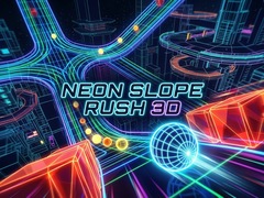 Hra Neon Slope Rush 3D