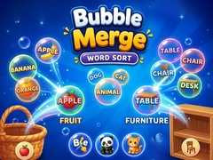Hra Bubble Merge: Word Sort