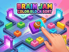 Hra Brain Jam Color Block Sort