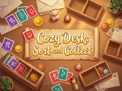 Hra Cozy Desk Sort and Collect