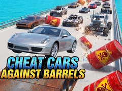 Hra Cheat cars against barrels