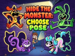 Hra Hide the Monster: Choose Pose