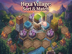 Hra Hexa Village: Sort & Match
