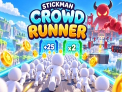 Hra Stickman Crowd Runner 3D