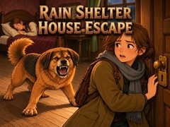 Hra Rain Shelter House Escape