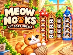 Hra Meow Nooks: Cat Sort Puzzle