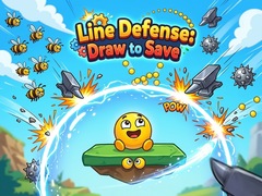 Hra Line Defense Draw to Save
