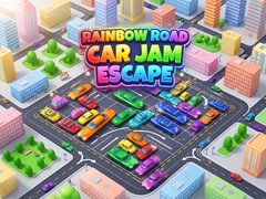 Hra Rainbow Road Car Jam Escape