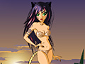 Hra Lady Cat Dress Up