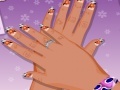 Hra Zebra Nail Design