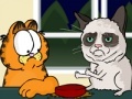 Hra Garfield Meets Grumpy Cat