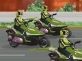 Hra Power Rangers Moto Race