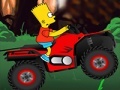 Hra Bart Simpson ATV Drive