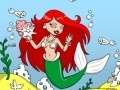 Hra Mermaid Aquarium Coloring Game