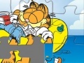 Hra Garfield Puzzles