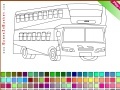 Hra Double Decker Bus Coloring