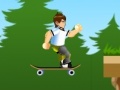 Hra Ben 10 Skateboarding