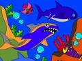 Hra Rosy Coloring Book: Shark Family