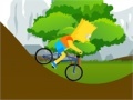 Hra Bart Simpson Bicycle Game