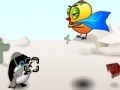 Hra Super Chicken vs Penguins