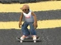 Hra Riding on a skateboard in the park